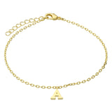 Pulseras Delicadas, Bañado en oro, Sin piedra