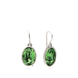 Gotas, Plata de Ley 925, Cristal Swarovski artificial