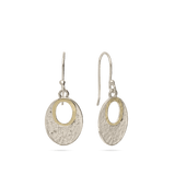 Gotas, Plata 925 con oro 9k, Sin piedra