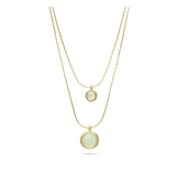 Cadena de capas, Bañado en oro, Vidrio de plomo