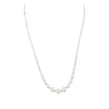 collar de perlas, Plata de Ley 925, Perla Swarovski artificial