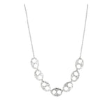 Cadena de elementos, Plata 925 bañada en rodio, Sin piedra