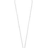 Collar colgante, Plata de Ley 925, Plata 925 bañada en rodio, Zirconia cúbica artificial