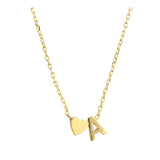Collar colgante, Bañado en oro, Sin piedra