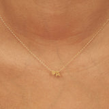 Collar colgante, Bañado en oro, Sin piedra