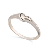 Anillo Delicado, Plata 925 bañada en rodio, Esmalte