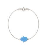Pulseras Delicadas, Plata de Ley 925, Ópalo artificial