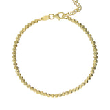 Pulseras Delicadas, Bañado en oro, Sin piedra