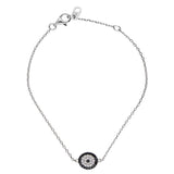 Pulseras Delicadas, Plata de Ley 925, Zirconia cúbica artificial, Ónix artificial