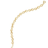 Pulseras Festivas, Bañado en oro, Zirconia cúbica artificial