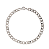 Pulsera unisex, Acero inoxidable, Sin piedra