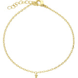 Pulseras Delicadas, Bañado en oro, Sin piedra