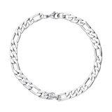 Pulsera de hombre, Acero inoxidable, Sin piedra