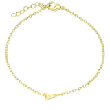 Pulseras Delicadas, Bañado en oro, Sin piedra