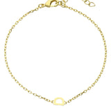 Pulseras Delicadas, Bañado en oro, Sin piedra