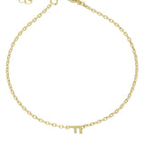 Pulseras Delicadas, Bañado en oro, Sin piedra