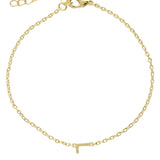 Pulseras Delicadas, Bañado en oro, Sin piedra