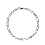 Pulsera de hombre, Plata de Ley 925, Sin piedra