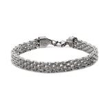 Pulsera unisex, Acero inoxidable, Sin piedra