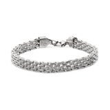 Pulsera unisex, Acero inoxidable, Sin piedra