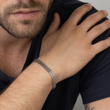Pulsera unisex, Acero inoxidable, Sin piedra