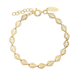 Pulseras Festivas, Bañado en oro, Sin piedra