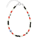 Pulseras delicadas, Plata de Ley 925, Vidrio de plomo
