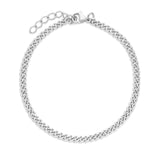 Pulsera de hombre, Acero inoxidable, Sin piedra