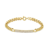 Pulseras Festivas, Bañado en oro, Zirconia cúbica artificial