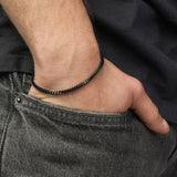 Pulsera de hombre, Acero inoxidable, Sin piedra