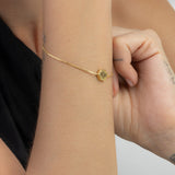 Pulseras Delicadas, Bañado en oro, Esmalte