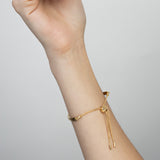 Pulseras Delicadas, Bañado en oro, Sin piedra
