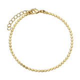 Pulseras Festivas, Bañado en oro, Sin piedra
