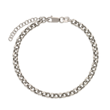 Pulseras Festivas, Plata 925 bañada en rodio, Sin piedra