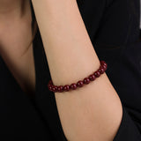 Pulsera de piedra, Bañado en oro, Jadeíta artificial