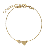 Pulseras Delicadas, Bañado en oro, Sin piedra