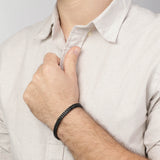 Pulsera de hombre, Acero inoxidable, Sin piedra
