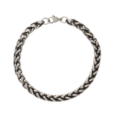 Pulsera de hombre, Acero inoxidable, Sin piedra