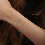 Pulseras Festivas, Plata 925 bañada en rodio, Zirconia cúbica artificial