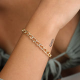 Pulseras Festivas, Bañado en oro, Sin piedra