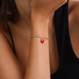 Pulseras Festivas, Bañado en oro, Esmalte