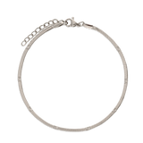 Ajorca para Tobillo, Acero inoxidable, Sin piedra