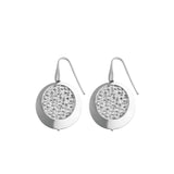 Gotas, Plata 925 bañada en rodio, Sin piedra