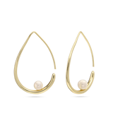 Gotas, Bañado en oro, Perla cultivada