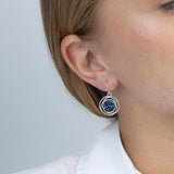 Gotas, Plata de Ley 925, Cristal Swarovski artificial