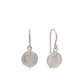 Gotas, Plata 925 bañada en rodio, Sin piedra