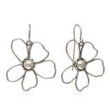 Gotas, Plata de Ley 925, Perla Swarovski artificial