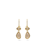 Gotas, Bañado en oro, Opalita artificial