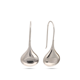 Gotas, Plata 925 bañada en rodio, Sin piedra