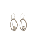 Gotas, Plata de Ley 925, Perla Swarovski artificial